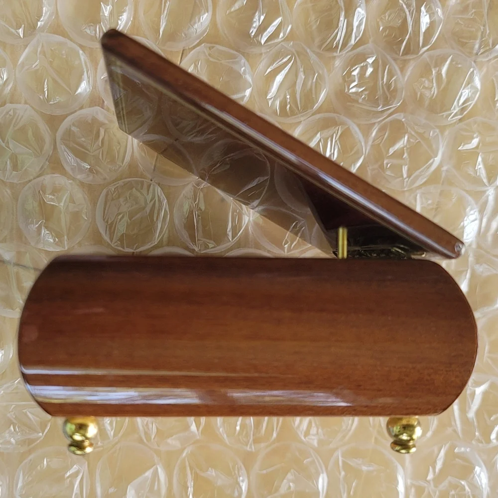 Vintage M.J. Hummel Bucherer RODI Reuge Swiss Music Jewelry Box Mozart